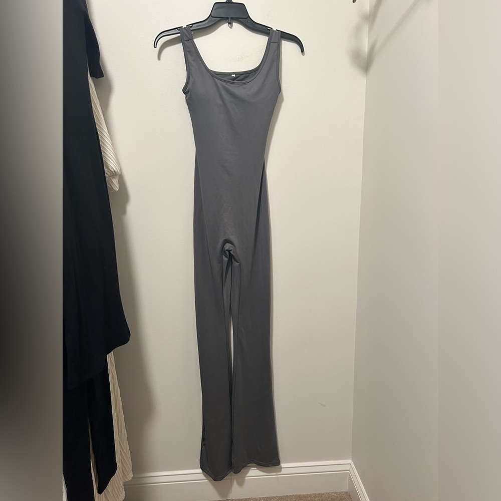 small gray shein jumpsuit!